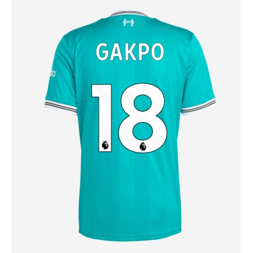 Billige Fotballdrakt Liverpool Cody Gakpo #18 Replika Tredjedrakt 2025-26 Kortermet Billige Fotballdrakt Liverpool Cody Gakpo #18 Replika Tredjedrakt 2025-26 Kortermet